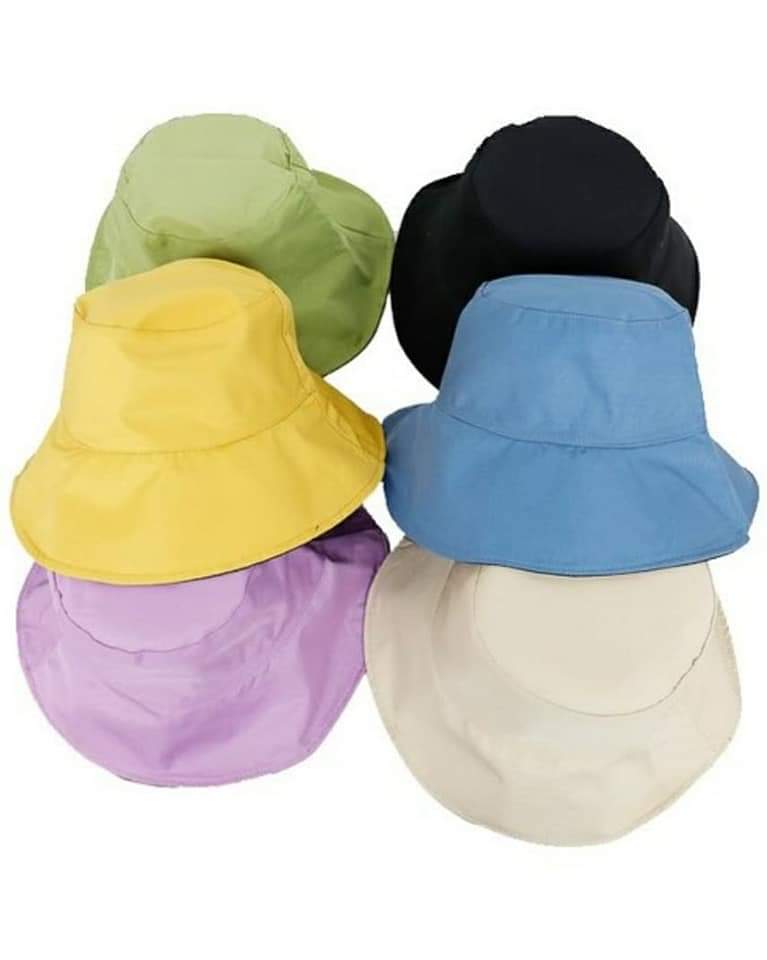 DIANZHU Reversible Bucket Hat for Women Double Sided Wear Packable